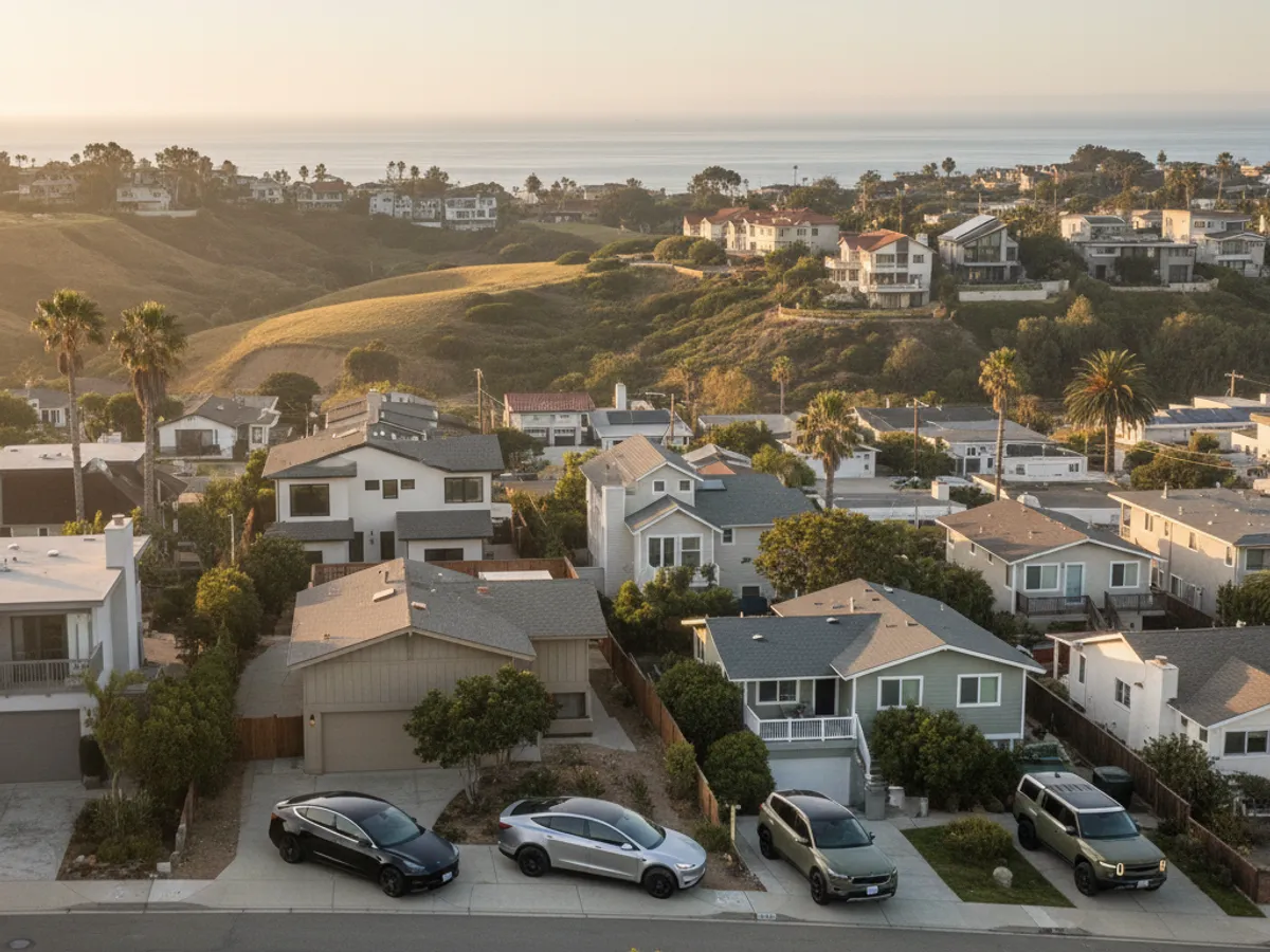 North Coastal San Diego County neighborhood near Encinitas